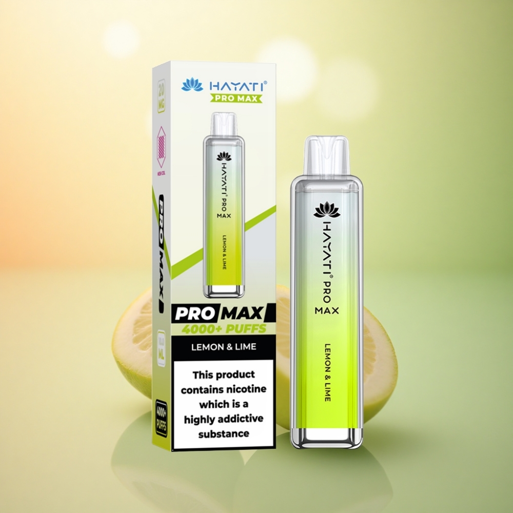 Hayati Pro Max 4000 Puffs Citron & Lime 2ml 1400mAh