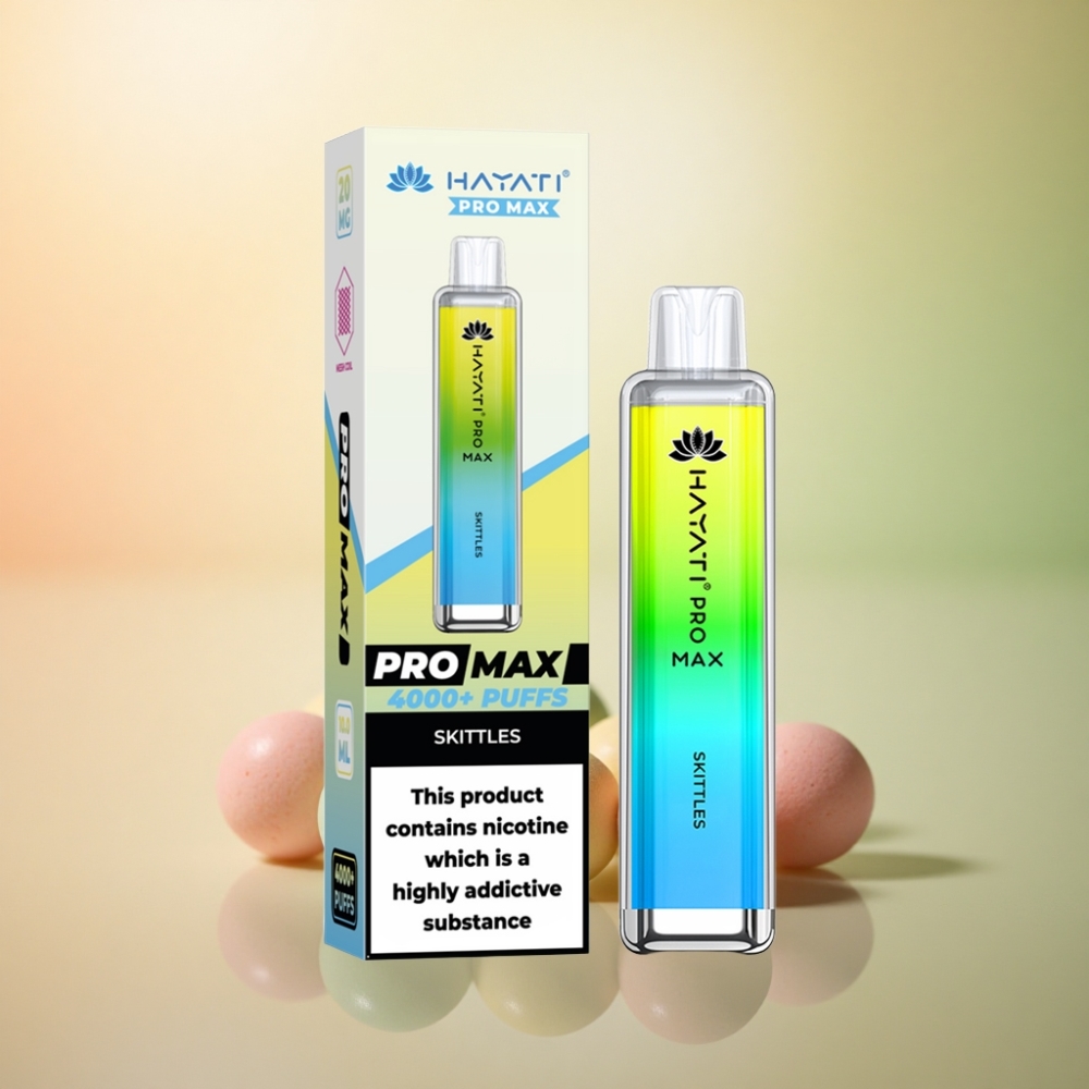 Hayati Pro Max 4000 Puffs Skittles Dual Coil 2ml 1400mAh