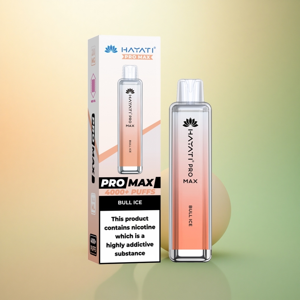 Hayati Pro Max 4000 Puffs Tjur Is Dual 1.1 Ohm Mesh Coil 1400mAh