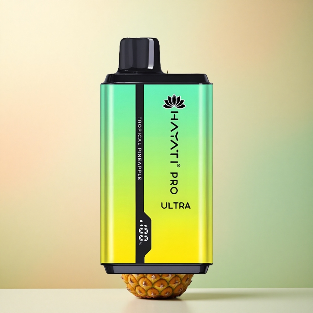 Hayati Pro Ultra 15000 Puffs Tropisk Ananas 850mAh 2% Nikotin