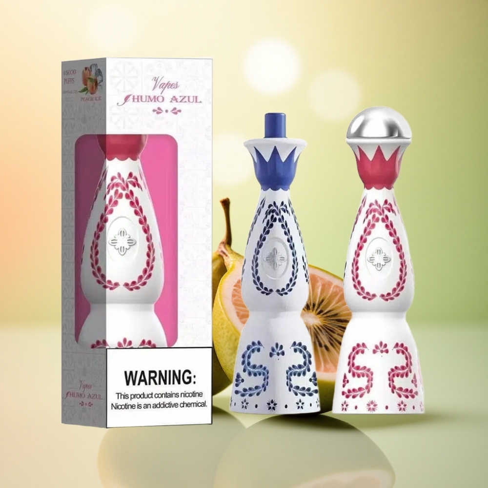 Humo Azul 15000 Puffs Kiwi Passionsfrukt Guava 5% Nikotin 500mAh