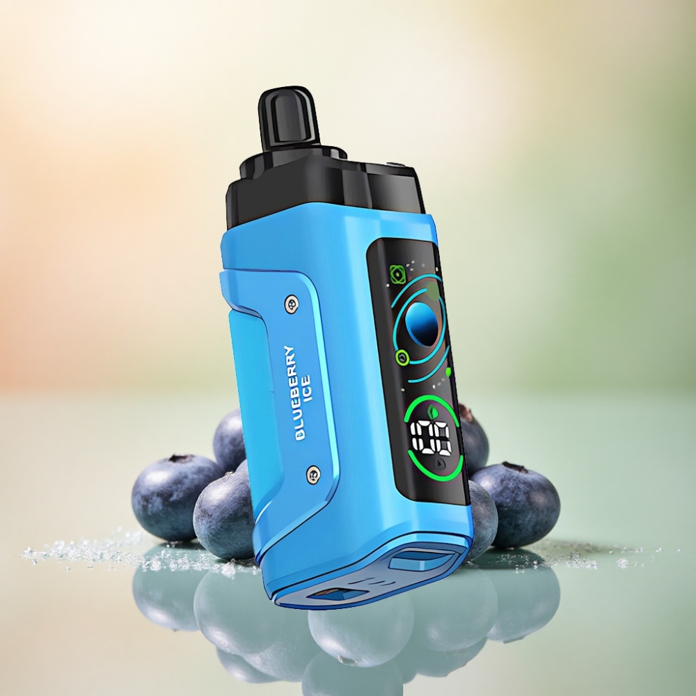 Razz Bar 45000 Puffs Blåbärsglass 650 mAh 20 mg nikotin