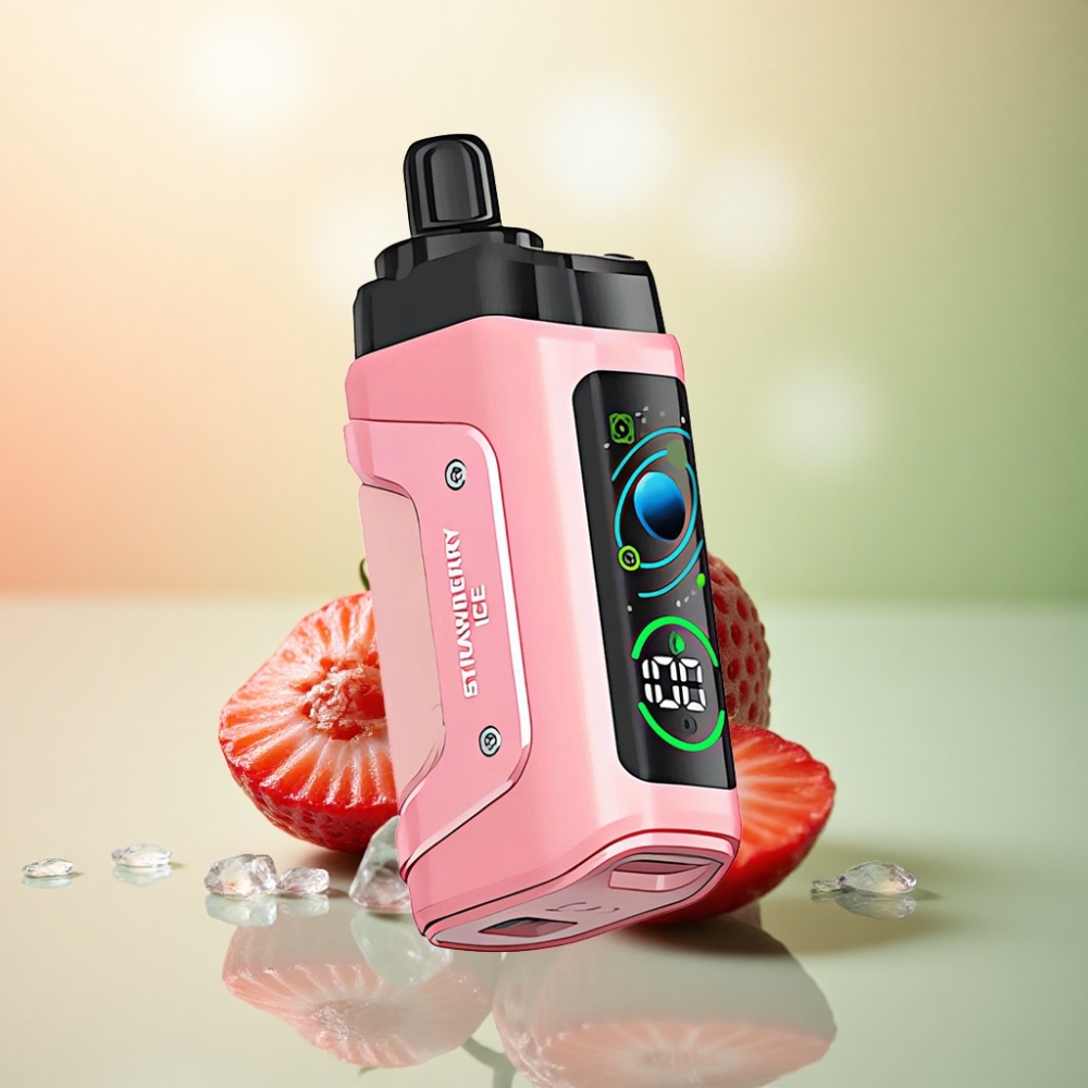 Razz Bar 45000 Puffs Jordgubbis med 20 mg nikotin och 650 mAh