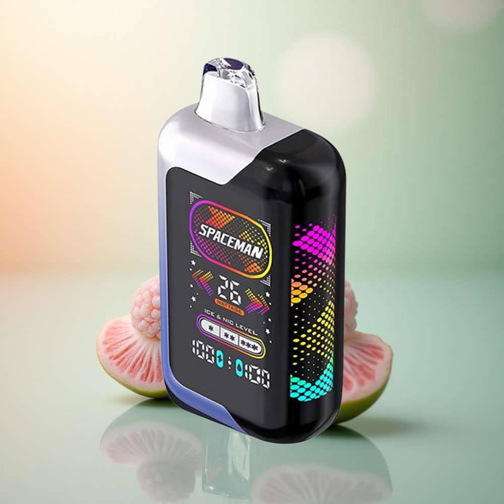 SMOK SPACEMAN SP40000 Puffs Blå Hallon Is 20ml 1000mAh