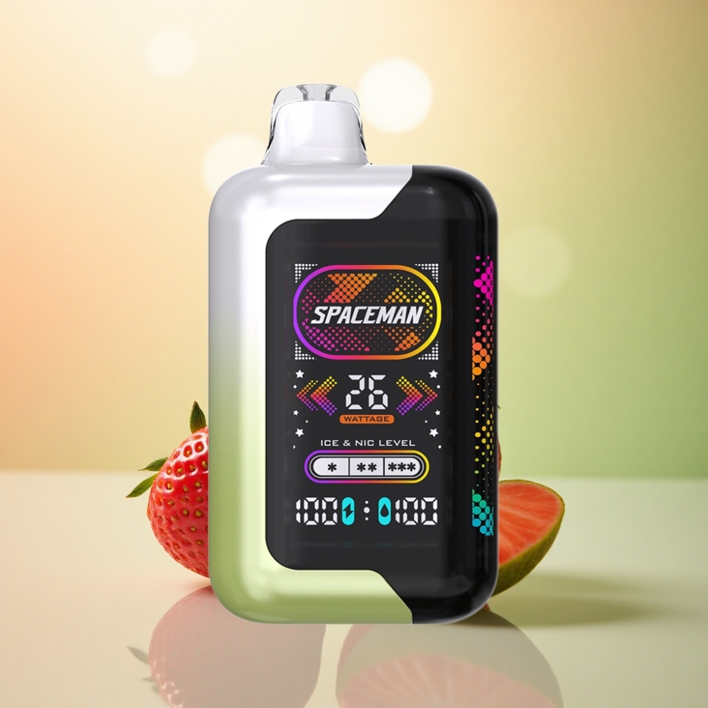 SMOK SPACEMAN SP40000 Puffs Jordgubbe Kiwi 1000mAh 50mg nikotin