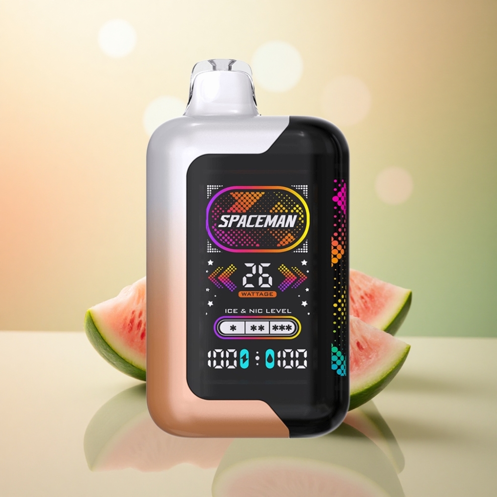 SMOK SPACEMAN SP40000 Puffs Saftig Persika Vattenmelon 1000mAh 20ml