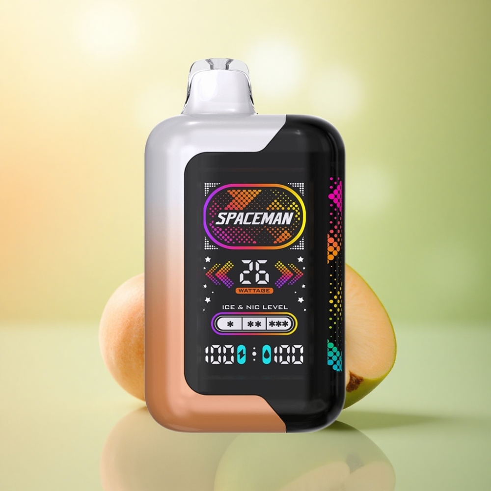SMOK SPACEMAN SP40000 Puffs Sur Mango Honungdagg 1000mAh 50mg nikotin