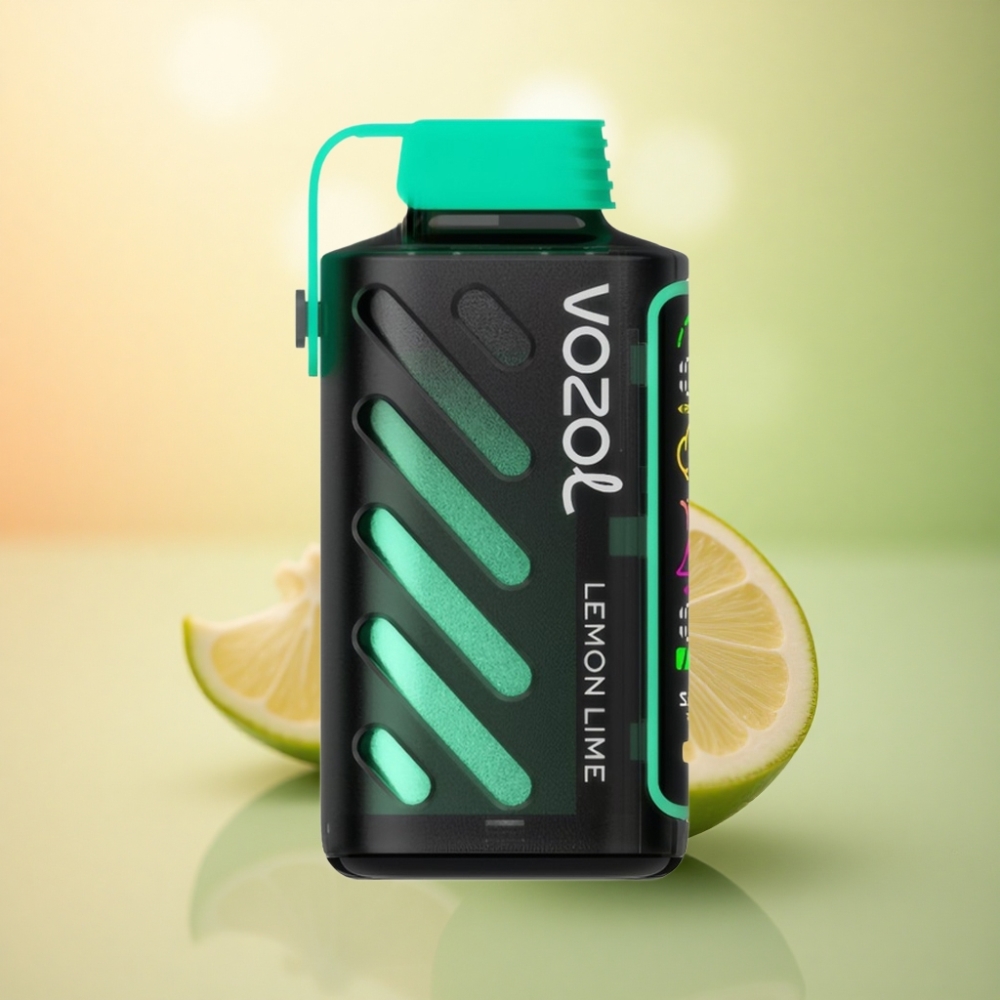 VOZOL Gear Power 20000 Puffs Citron Lime Dual Mesh Fullskärm 20mL 5% Nikotin