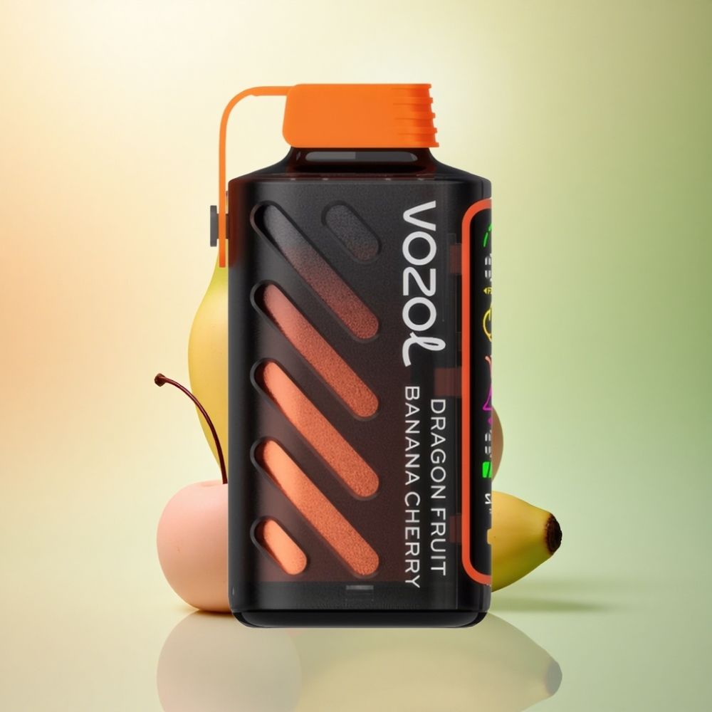 VOZOL Gear Power 20000 Puffs Drakfrukt Banan Körsbär Dual Mesh Coil 20mL Nikotin 5%
