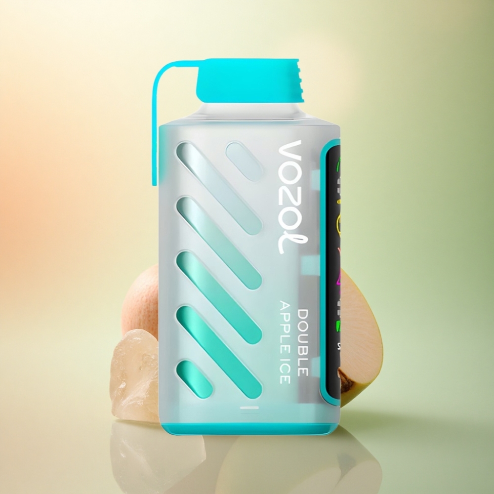 VOZOL Gear Power 20000 Puffs Dubbel Äpple Is med 20mL Förfylld E-vätska och 5% Nikotin