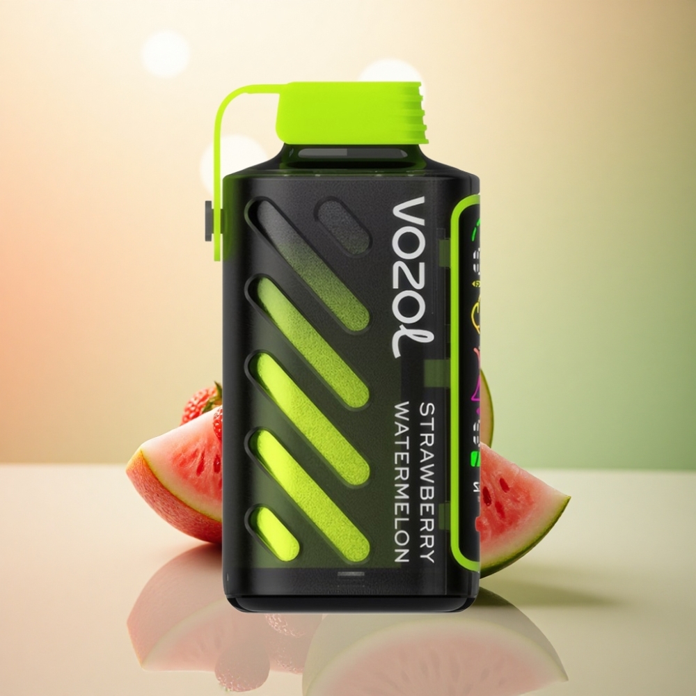 VOZOL Gear Power 20000 Puffs Jordgubb Vattenmelon Dual Mesh Coil 20mL Nikotin 5%