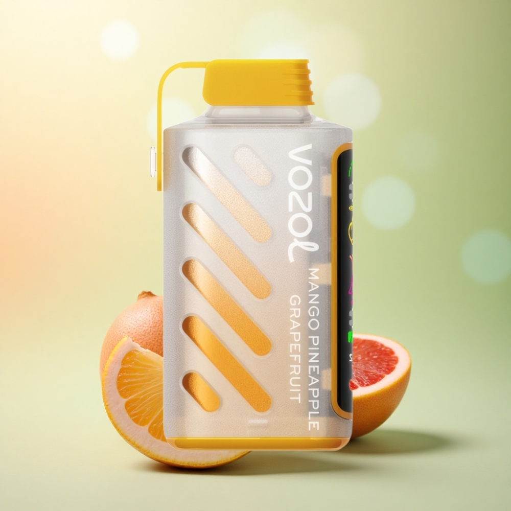 VOZOL Gear Power 20000 Puffs Mango Ananas Grapefrukt Dual Mesh Coil 20mL Nikotin