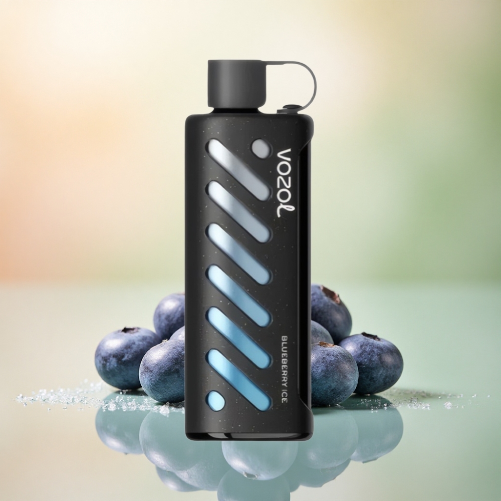 VOZOL Gear Shisha 25000 Puffs Blåbärsglass Dual Mesh 1000mAh
