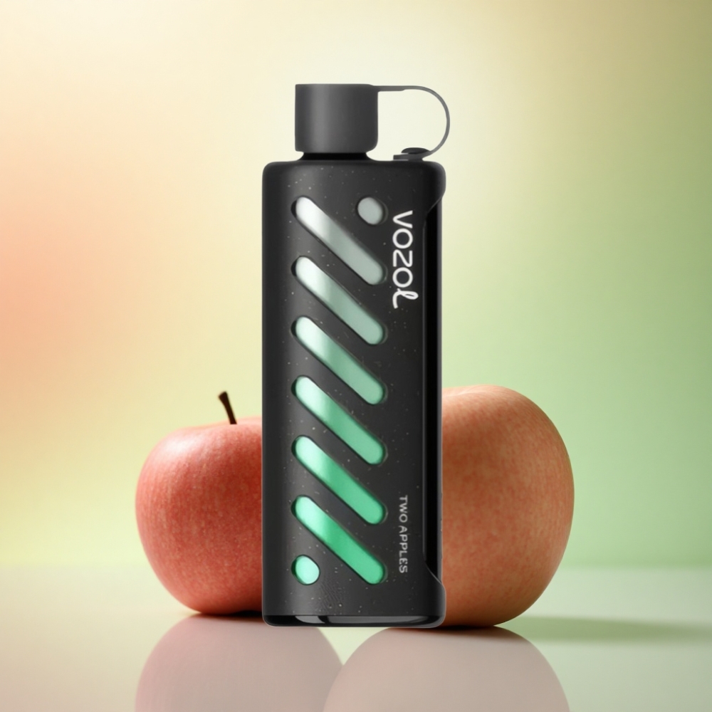 VOZOL Gear Shisha 25000 Puffs Två Äpplen 1000mAh Dual Mesh