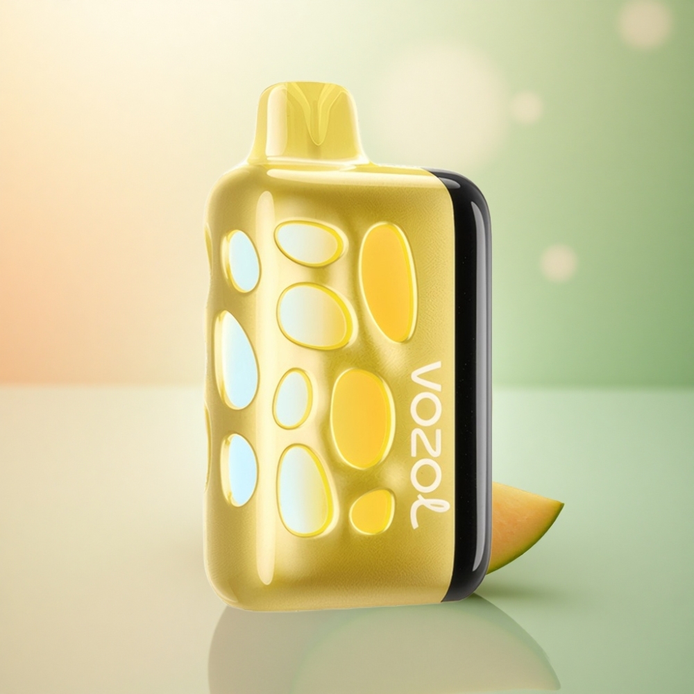 VOZOL RAVE 40000 Puffs Mango Is med Beat-Synced Party Mode och 1000mAh
