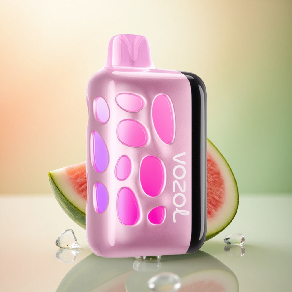 VOZOL RAVE 40000 Puffs Vattenmelon Is 1000mAh Beat-Syncd Festläge