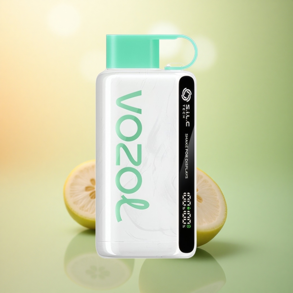 VOZOL STAR 9000/12000 Puffs Citronmynta med 650mAh och S.i.L.C TECH