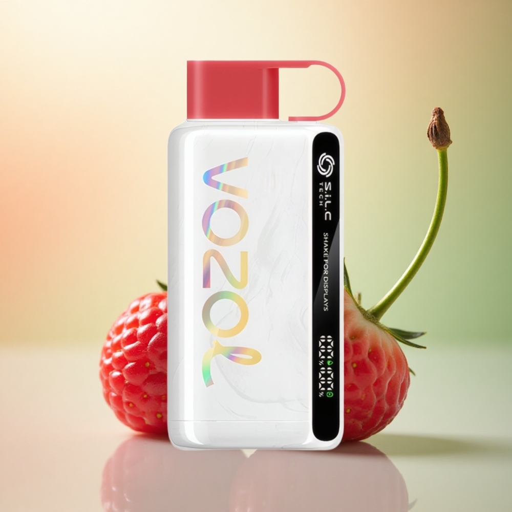 VOZOL STAR 9000/12000 Puffs Jordgubb Hallon Körsbär 650mAh S.i.L.C TECH