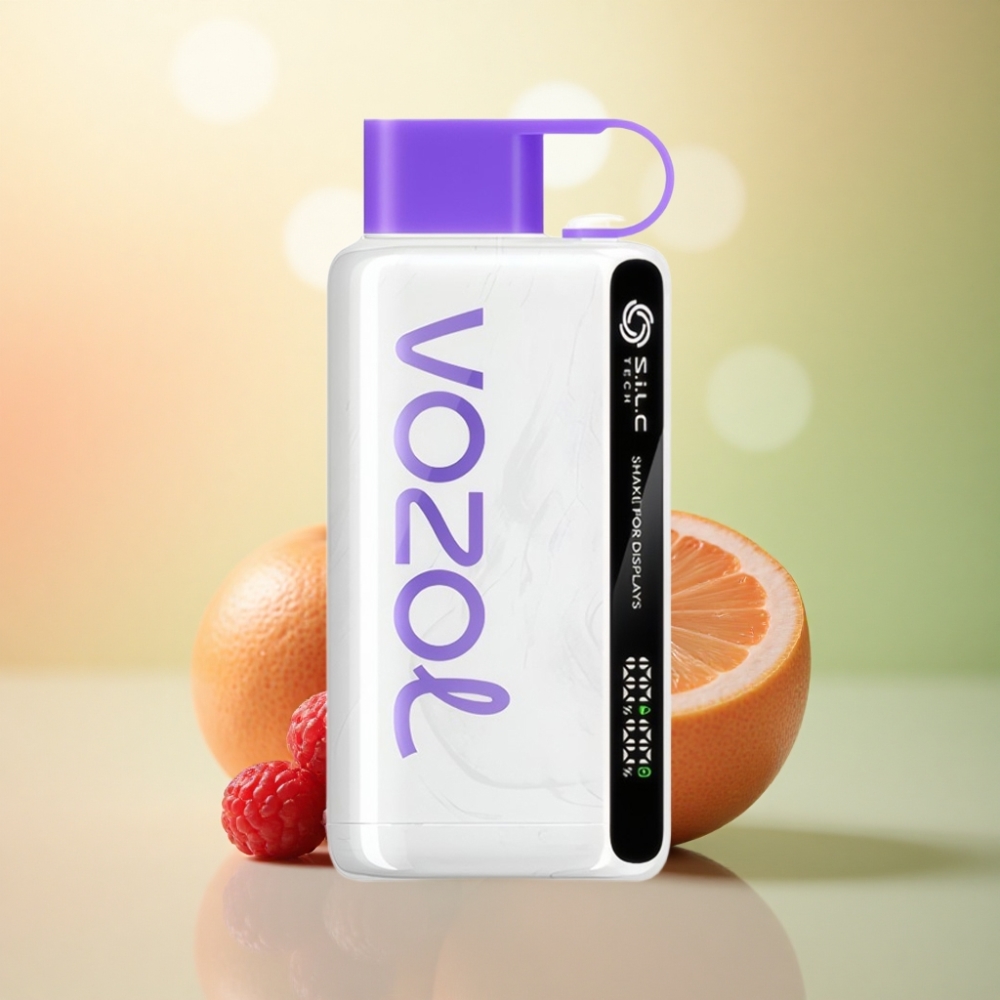 VOZOL STAR 9000/12000 Puffs Tranbär Mango Grapefruit med 650mAh och 0/20/50mg/ml nikotin