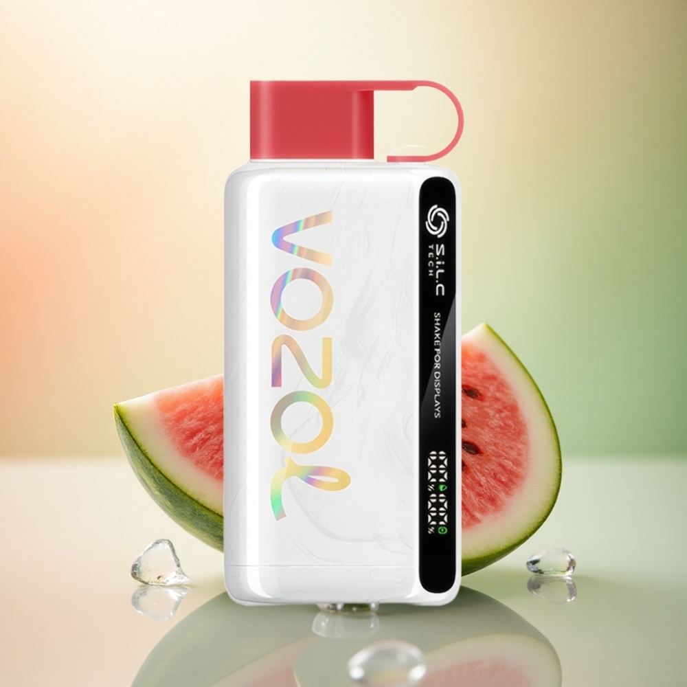 VOZOL STAR 9000/12000 Puffs Vattenmelon Is med 650mAh och S.i.L.C TECH