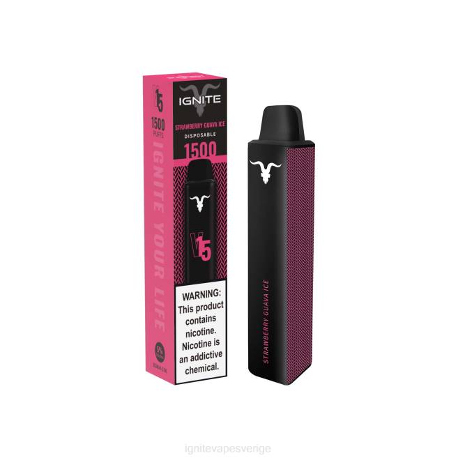IGNITE V15 vape penna körsbärs is 080F109 | Ignite Vape Flavours
