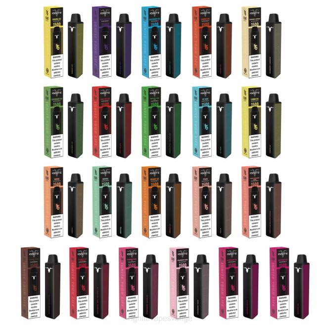 IGNITE V15 vape penna körsbärs is 080F109 | Ignite Vape Flavours