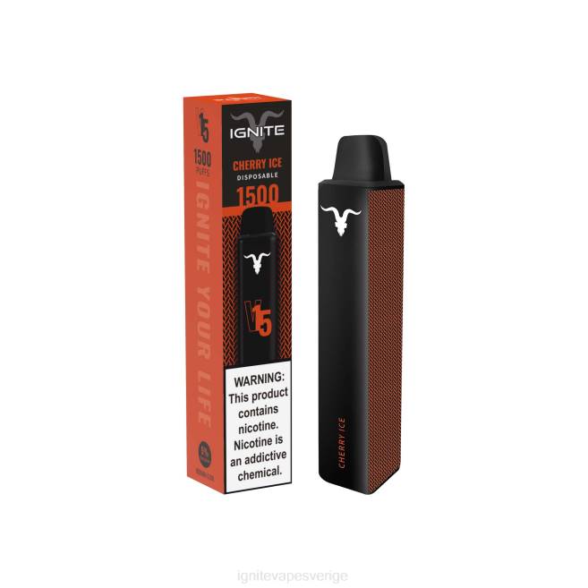 IGNITE V15 vape penna körsbärs is 080F109 | Ignite Vape Flavours