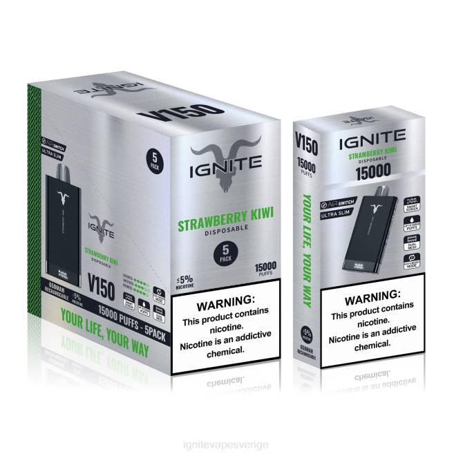 IGNITE V150 vape penna 5-pack mentol 080F87 | Ignite E Cigarettes
