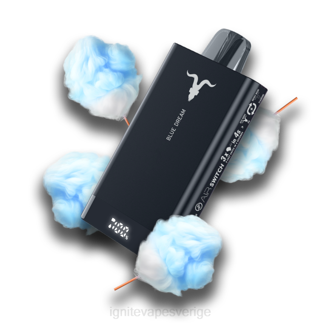 IGNITE V150 vape penna grönt äpple 080F70 | Ignite Puff Price