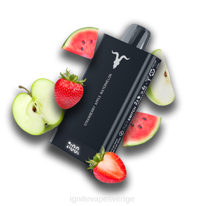 IGNITE V150 vape penna grönt äpple 080F70 | Ignite Puff Price