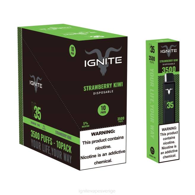 IGNITE V35 vape penna 10-pack bananis 080F16 | Ignite Tobacco Outlet