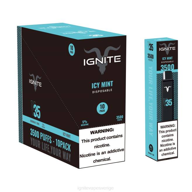 IGNITE V35 vape penna 10-pack bananis 080F16 | Ignite Tobacco Outlet