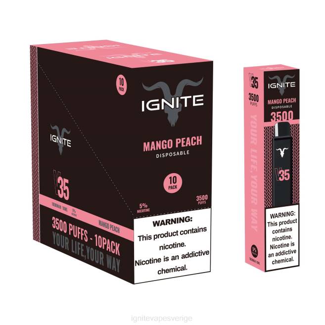 IGNITE V35 vape penna 10-pack bananis 080F16 | Ignite Tobacco Outlet