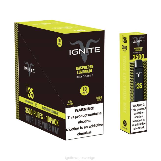 IGNITE V35 vape penna 10-pack bananis 080F16 | Ignite Tobacco Outlet