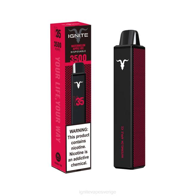IGNITE V35 vape penna jordgubbsäpple vattenmelon 080F137 | Ignite E Cigarettes