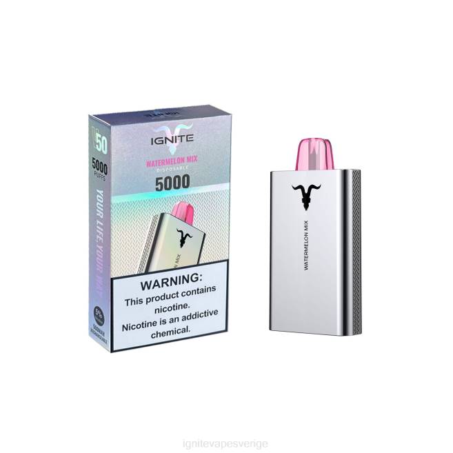 IGNITE V50 vape penna vattenmelon tuggummi 080F162 | Ignite Vape Sweden
