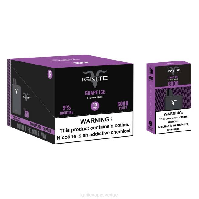 IGNITE V60 vape penna 10-pack jordgubbsbanan 080F27 | Ignite E Cigarettes