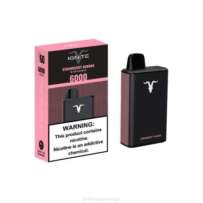 IGNITE V60 vape penna hallonsaft 080F35 | Ignite Vape Price