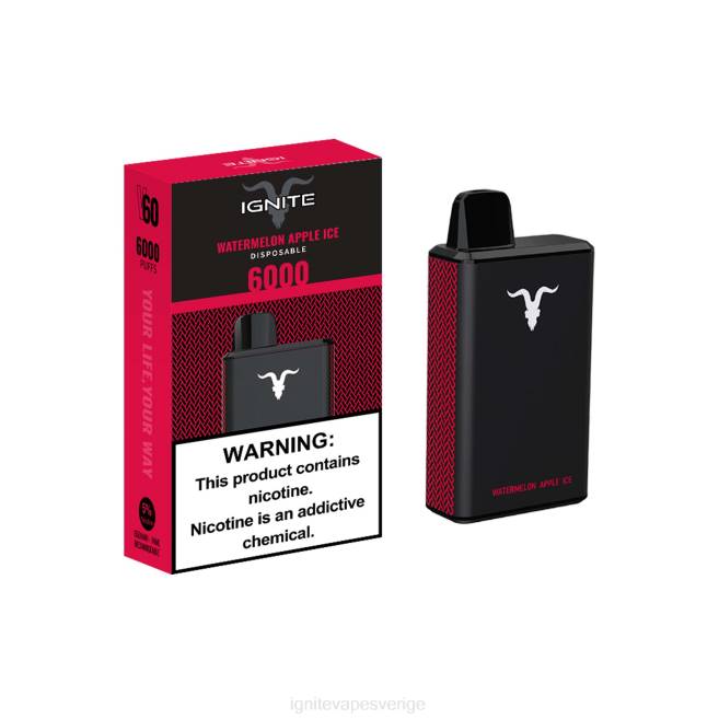 IGNITE V60 vape penna hallonsaft 080F35 | Ignite Vape Price