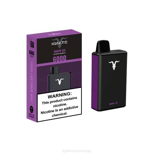 IGNITE V60 vape penna hallonsaft 080F35 | Ignite Vape Price