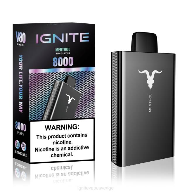 IGNITE V80 vape penna blåbär citron 080F42 | Ignite Vape Sweden