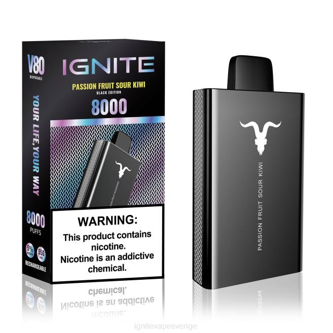 IGNITE V80 vape penna blåbär citron 080F42 | Ignite Vape Sweden