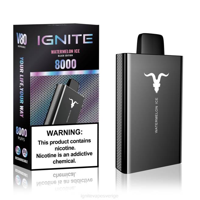 IGNITE V80 vape penna blåbär citron 080F42 | Ignite Vape Sweden