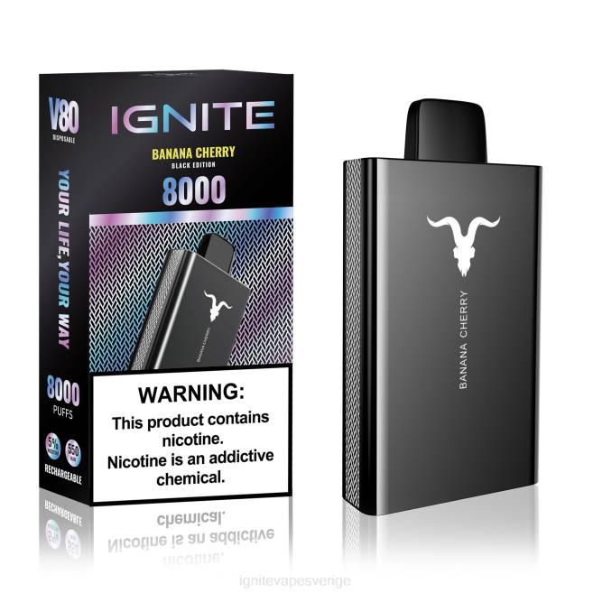 IGNITE V80 vape penna blåbär citron 080F42 | Ignite Vape Sweden